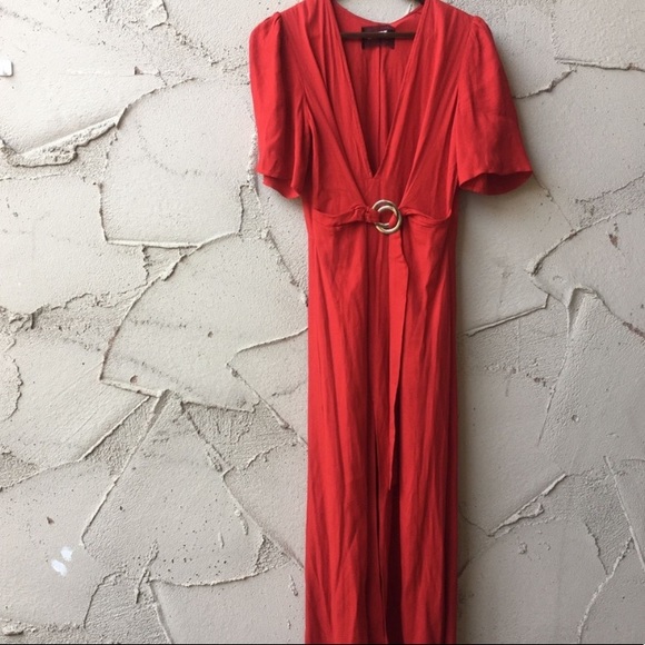 Reformation Melanie Dress wrap dress sz 4 - Picture 8 of 8